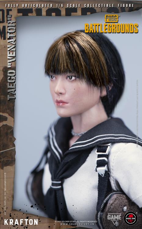 PlayerUnknown's Battlegrounds Battle Royale Taego Venator 1/6 Scale Figure Gallery Image 25