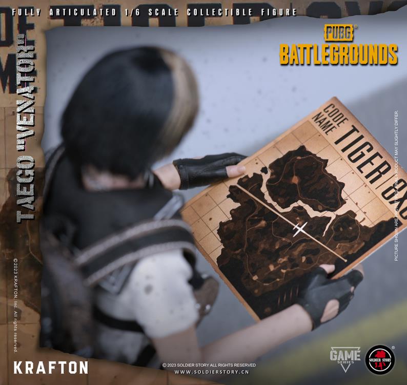 PlayerUnknown's Battlegrounds Battle Royale Taego Venator 1/6 Scale Figure Gallery Image 37