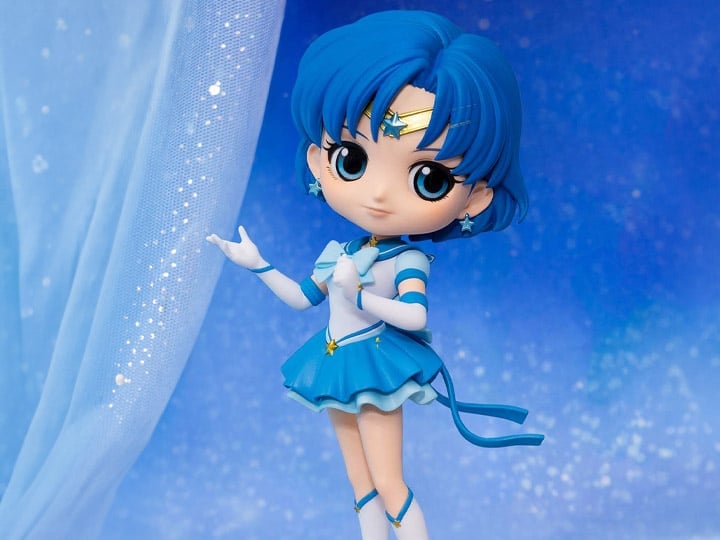 Sailor Moon Cosmos Q Posket Eternal Sailor Mercury (Ver. A) Gallery Image 1