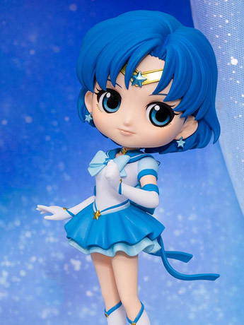 Sailor Moon Cosmos Q Posket Eternal Sailor Mercury (Ver. B) Gallery Image 2