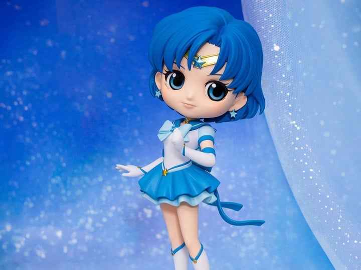 Sailor Moon Cosmos Q Posket Eternal Sailor Mercury (Ver. B) Gallery Image 1