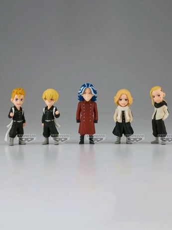 Tokyo Revengers World Collectable Figure Seiya Kessen 2 Set of 5 Figures Gallery Image 2