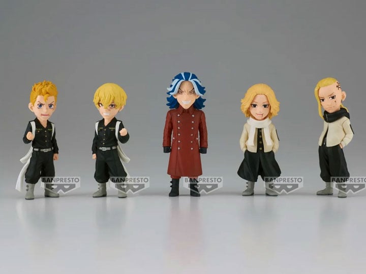 Tokyo Revengers World Collectable Figure Seiya Kessen 2 Set of 5 Figures Gallery Image 1