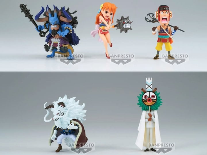 One Piece World Collectable Figure Wano Country Onigashima 8 Set
