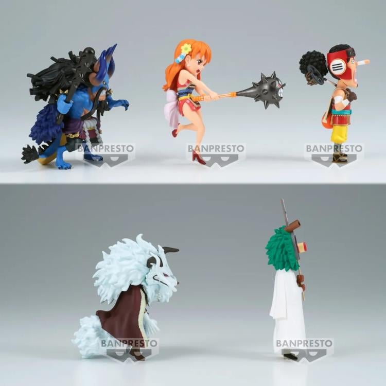 One Piece World Collectable Figure Wano Country Onigashima 8 Set