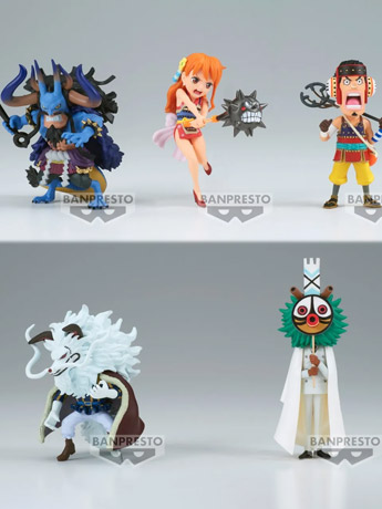 One Piece World Collectable Figure Wano Country Onigashima 8 Set of 5 Figures Gallery Image 2