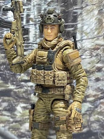 Planet Green Valley MA2 EFSA Security Forces 1/18 Scale Figure Gallery Image 2
