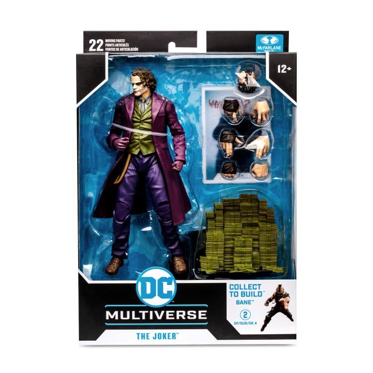 The Dark Knight Trilogy DC Multiverse The Joker Action Figure (Collect to Build: Bane) Gallery Image 10