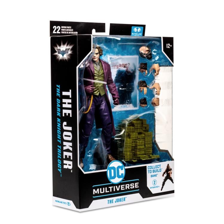 The Dark Knight Trilogy DC Multiverse The Joker Action Figure (Collect to Build: Bane) Gallery Image 11