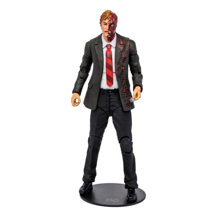 The Dark Knight Trilogy DC Multiverse Two-Face Action Figure (Collect to Build: Bane) Gallery Image 4