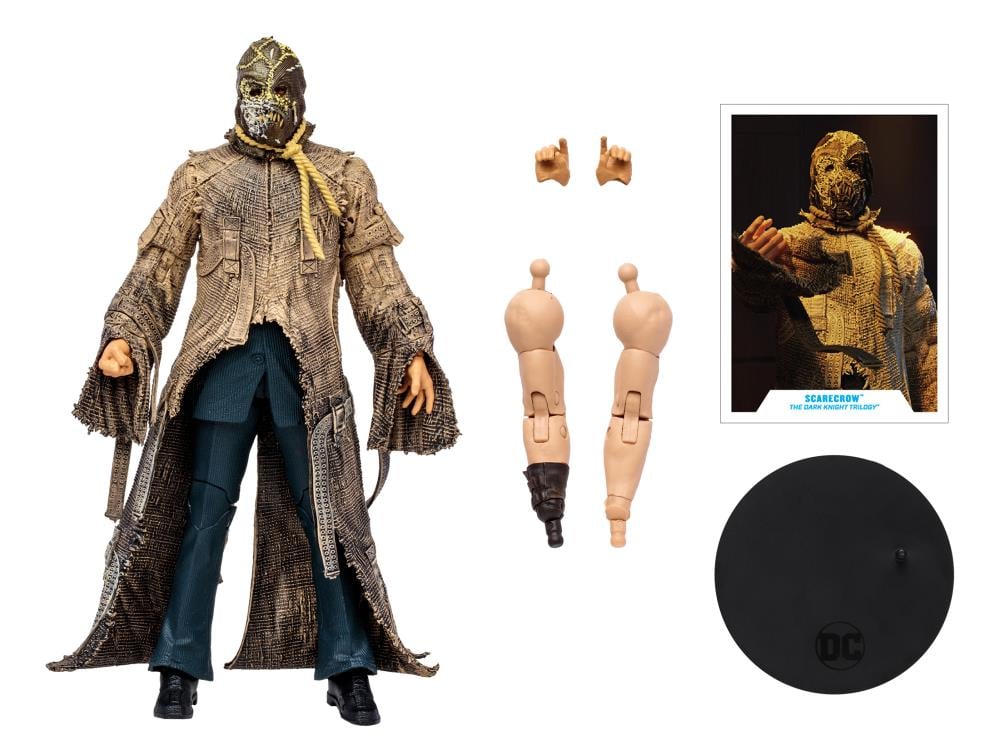 The Dark Knight Trilogy DC Multiverse Scarecrow Action Figure (Collect to Build: Bane) Gallery Image 9