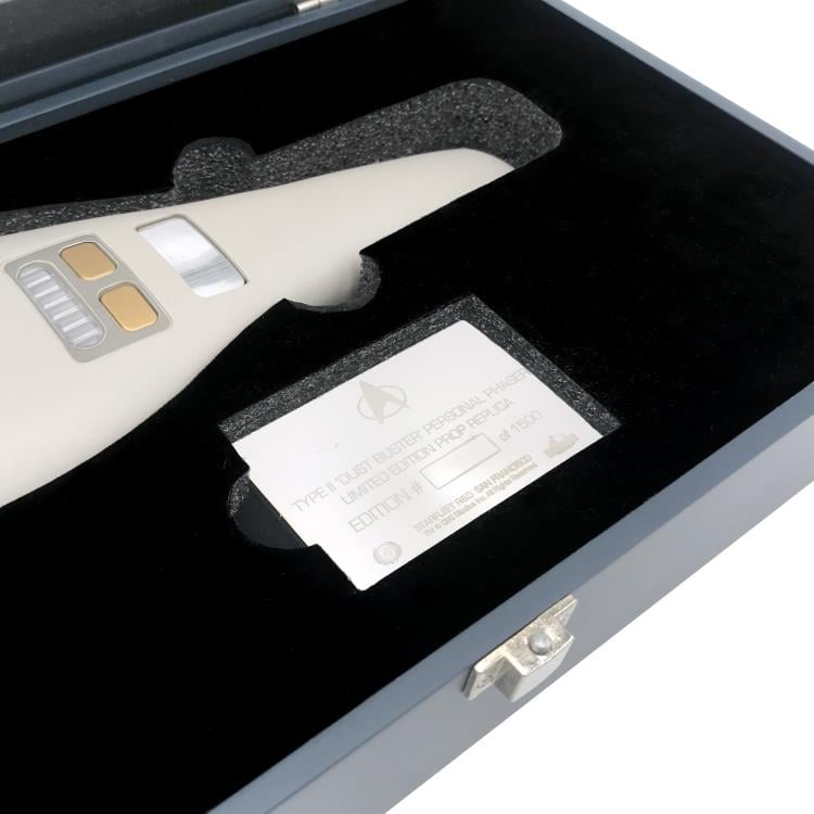 Star Trek: The Next Generation Type-2 "Dust Buster" Phaser Limited Edition Prop Replica Gallery Image 19