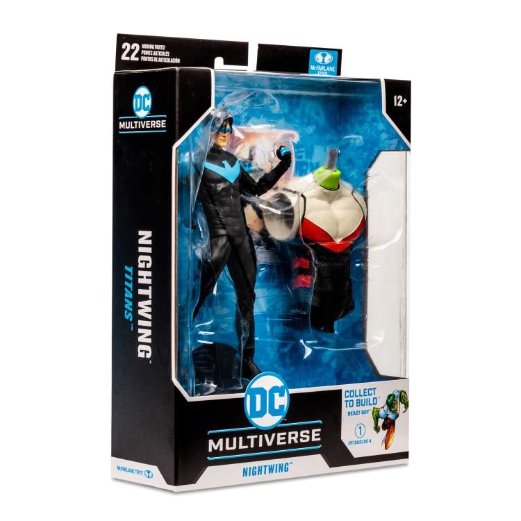 Titans DC Multiverse Nightwing Action Figure (Collect to Build: Beast Boy) Gallery Image 11