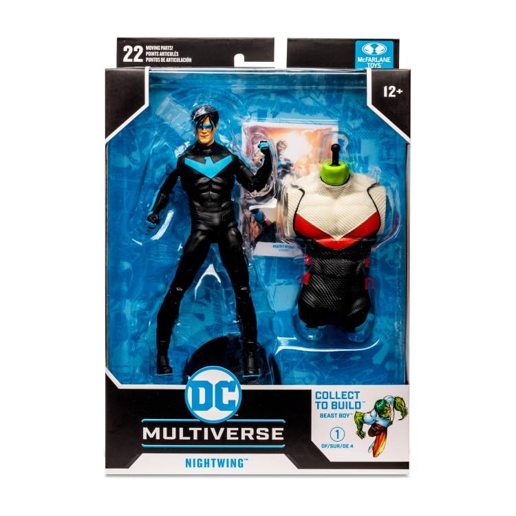 Titans DC Multiverse Nightwing Action Figure (Collect to Build: Beast Boy) Gallery Image 10