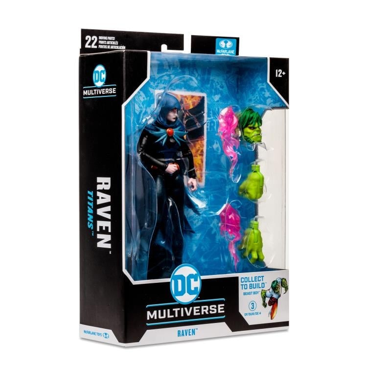 Titans DC Multiverse Raven Action Figure (Collect to Build: Beast Boy) Gallery Image 11
