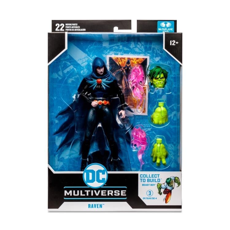 Titans DC Multiverse Raven Action Figure (Collect to Build: Beast Boy) Gallery Image 10