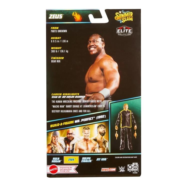 WWE Elite Collection SummerSlam Zeus (Collect to Build: Executive Consultant Mr. Perfect) Gallery Image 12