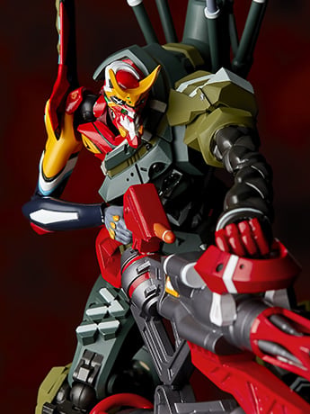 Evangelion Evolution Revoltech EV-021 New EVA Unit-02 (3.0-1.0) (Reissue) Gallery Image 2