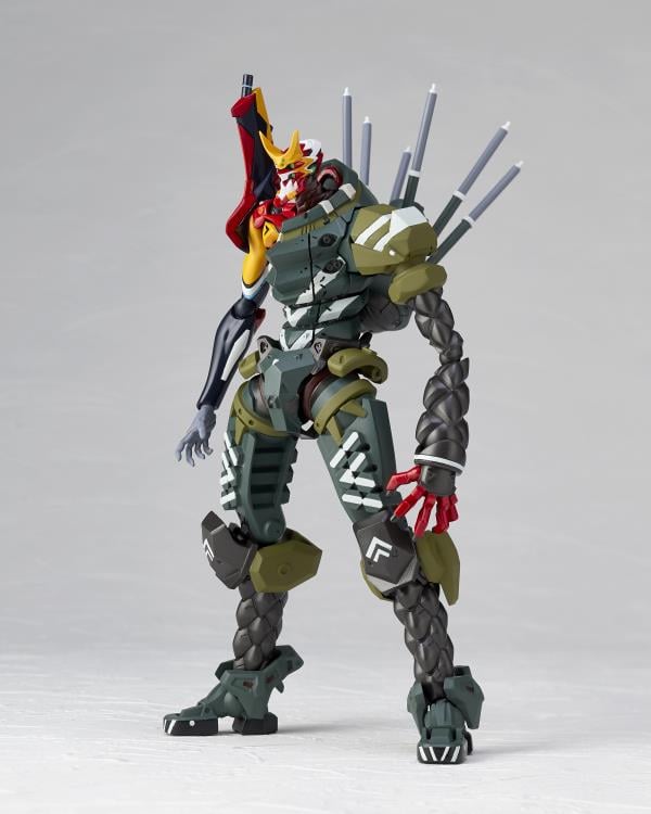 Evangelion Evolution Revoltech EV-021 New EVA Unit-02 (3.0-1.0) (Reissue) Gallery Image 4
