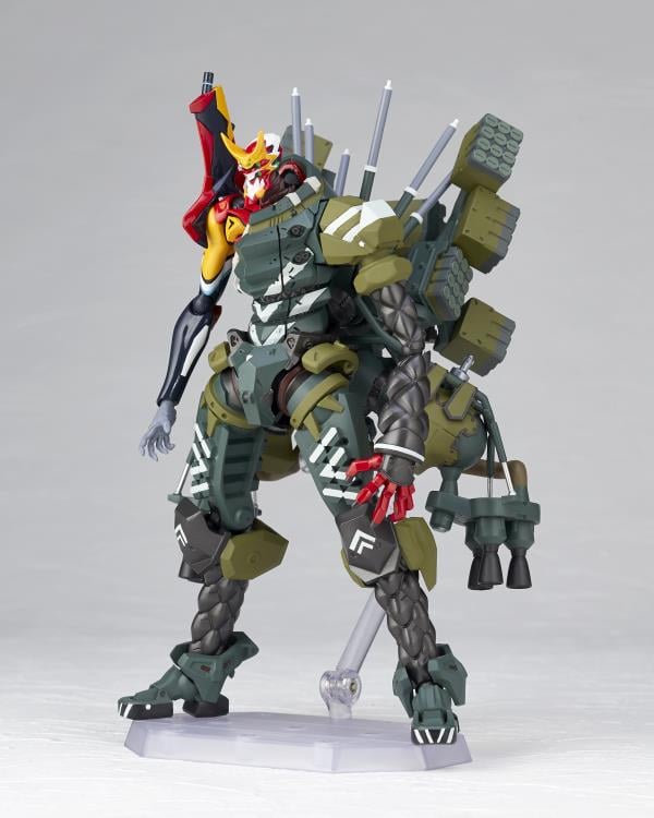Evangelion Evolution Revoltech EV-021 New EVA Unit-02 (3.0-1.0) (Reissue) Gallery Image 9