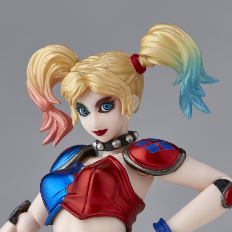 DC Comics Amazing Yamaguchi Revoltech No.015EX Harley Quinn (New Color Ver.) Action Figure (Reissue) Gallery Image 13