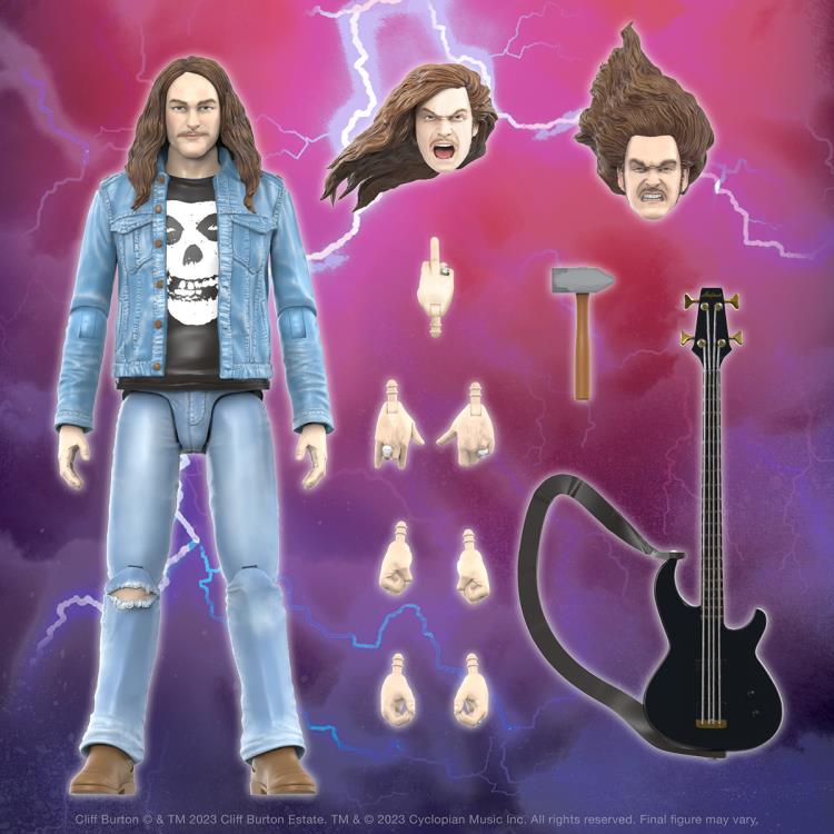 Cliff Burton ULTIMATES! Action Figure Gallery Image 6