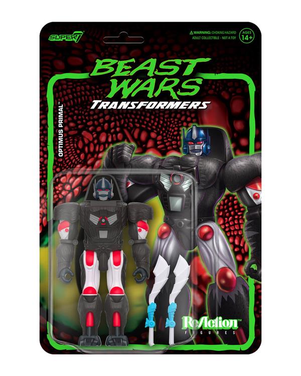 Transformers: Beast Wars ReAction Optimus Primal Figure Gallery Image 4