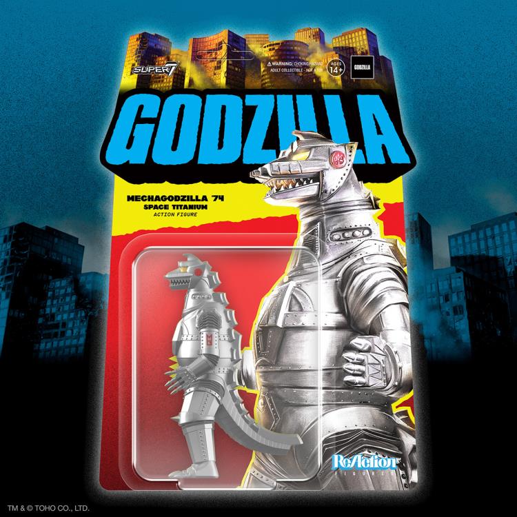 Toho ReAction Mechagodzilla (1974 Space Titanium) Figure Gallery Image 4