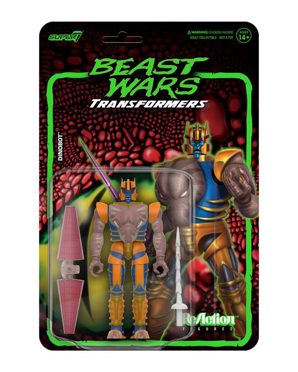 Transformers: Beast Wars ReAction Dinobot Figure Gallery Image 4