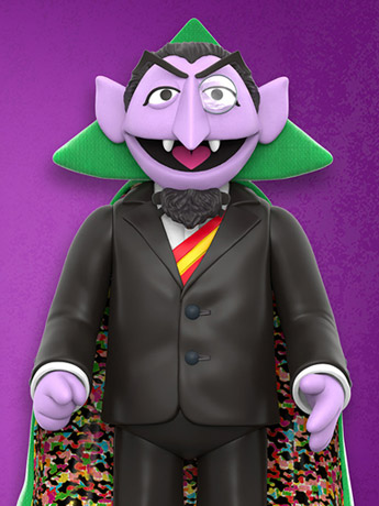 Sesame Street Supersize Count von Count Vinyl Figure Gallery Image 2