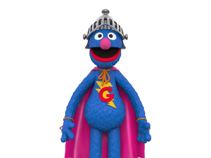 Sesame Street Supersize Super Grover Vinyl Figure Gallery Image 1