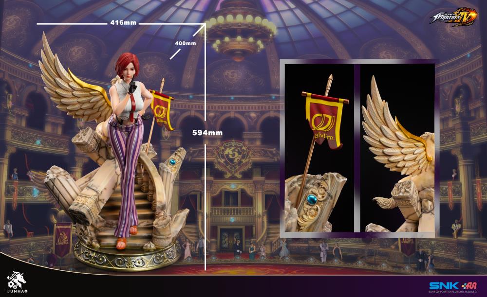 The King of Fighters XIV Vanessa 1/4 Scale Limited Edition Statue Gallery Image 12