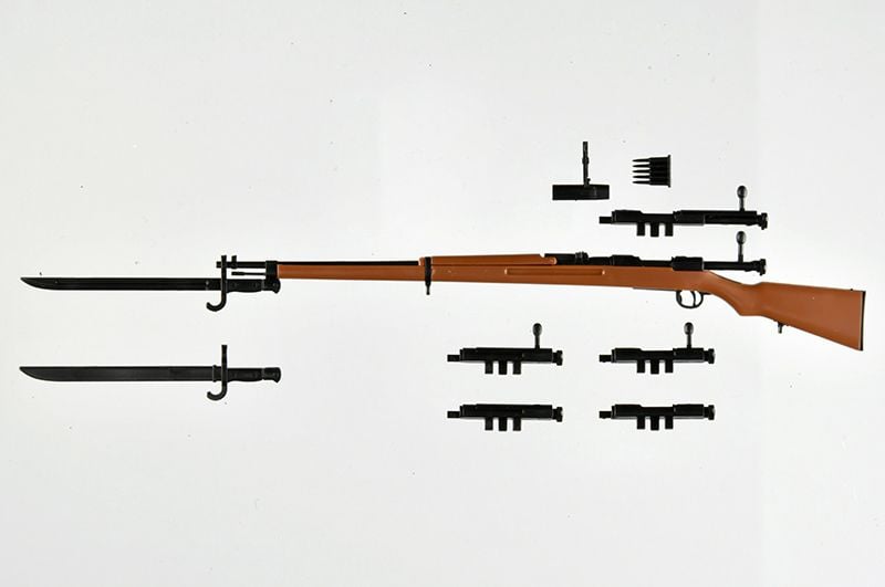 Little Armory LA086 Type 38 Arisaka Rifle 1/12 Scale Accessory Set