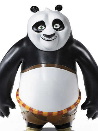Kung Fu Panda BendyFigs Po Gallery Image 2