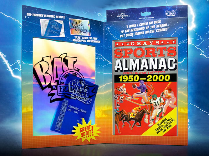 Back to the Future Sports Almanac Replica Gallery Image 1