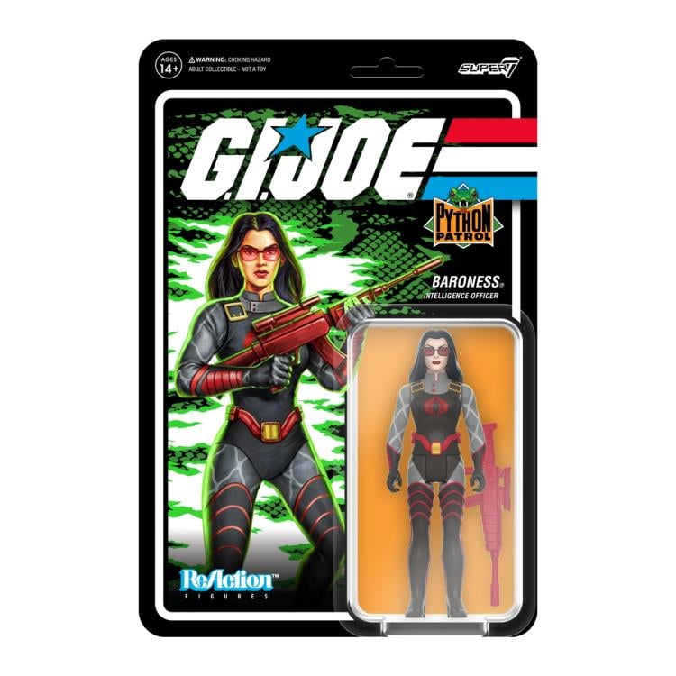 G.I. Joe ReAction Baroness (Python Patrol Ver.) Figure Gallery Image 4