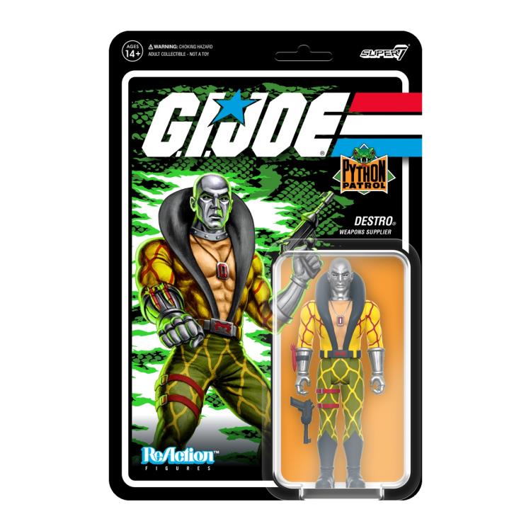 G.I. Joe ReAction Destro (Python Patrol Ver.) Figure Gallery Image 4
