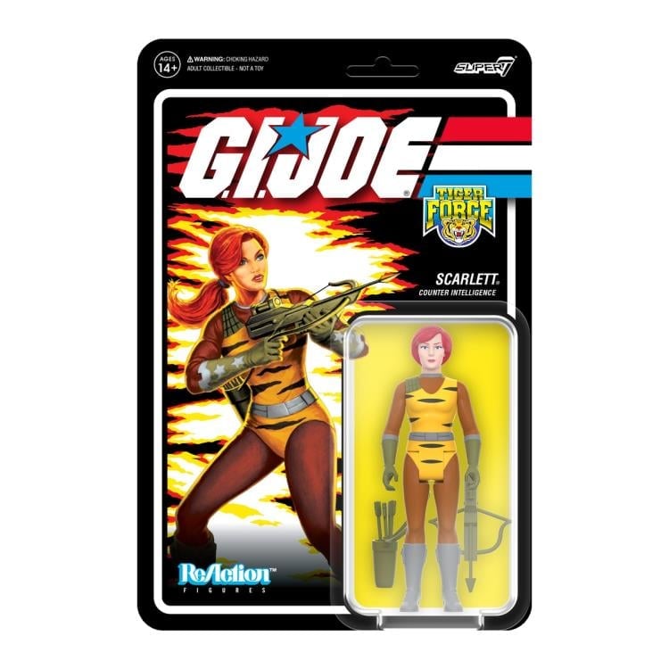 G.I. Joe ReAction Scarlett (Tiger Force Ver.) Figure Gallery Image 4