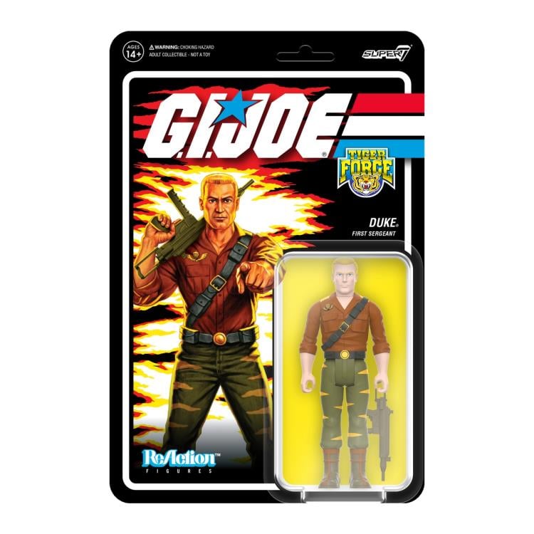 G.I. Joe ReAction Duke (Tiger Force Ver.) Figure Gallery Image 4