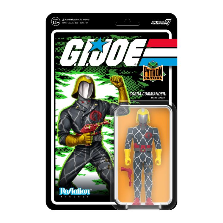 G.I. Joe ReAction Cobra Commander (Python Patrol Ver.) Figure Gallery Image 4