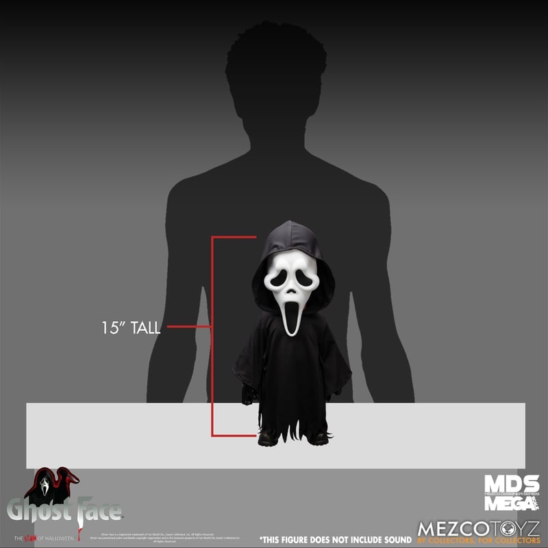 Ghost Face Mezco Designer Series Mega Scale Figure Gallery Image 14