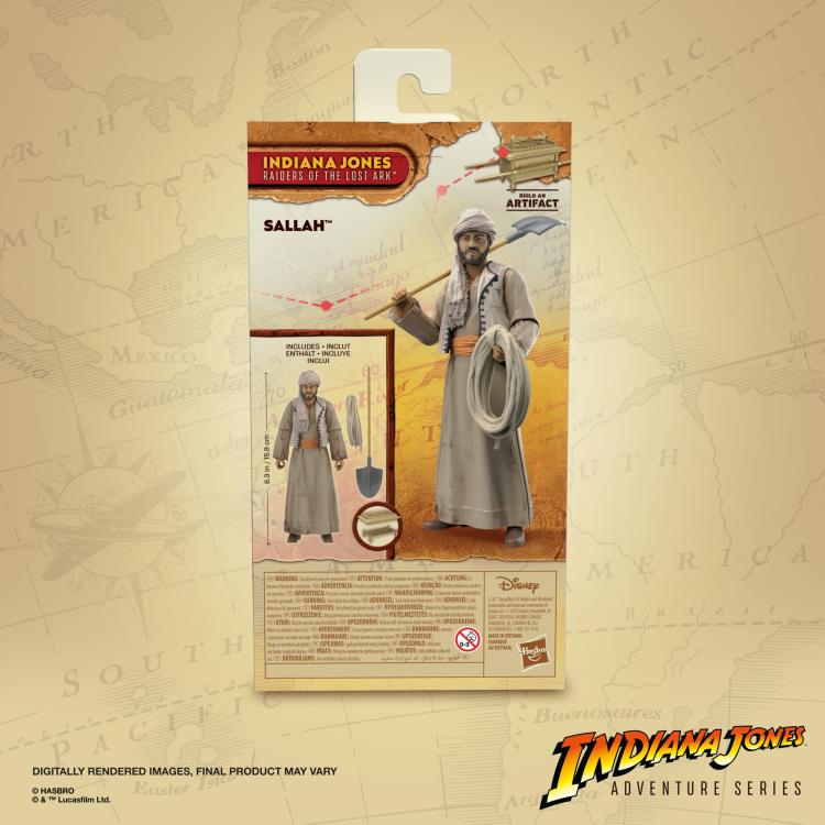 Indiana Jones Adventure Series Sallah (Ark of the Covenant BAA) Gallery Image 13