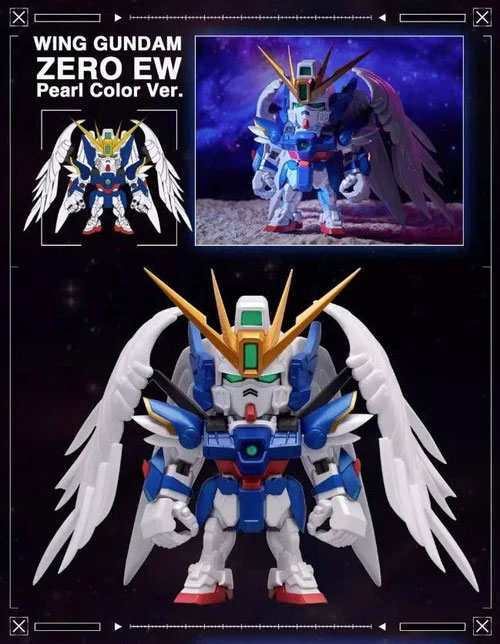 Gundam Wing: Endless Waltz QMSV Mini XXXG-00W0 Wing Gundam Zero EW
