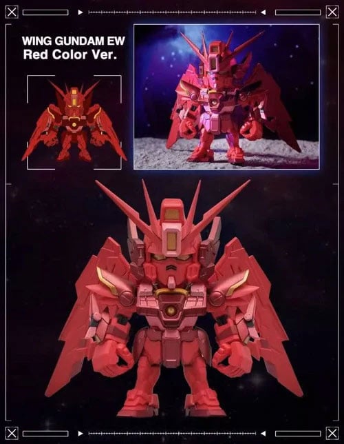Gundam Wing: Endless Waltz QMSV Mini XXXG-00W0 Wing Gundam Zero EW