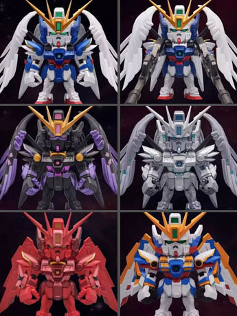 Gundam Wing: Endless Waltz QMSV Mini XXXG-00W0 Wing Gundam Zero EW