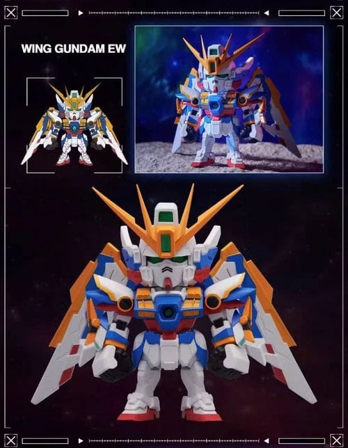 Gundam Wing: Endless Waltz QMSV Mini XXXG-00W0 Wing Gundam Zero EW