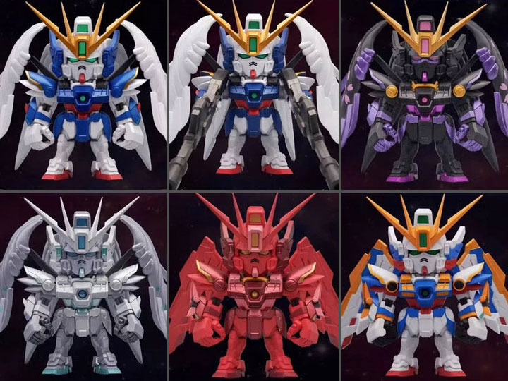 Gundam Wing: Endless Waltz QMSV Mini XXXG-00W0 Wing Gundam Zero EW