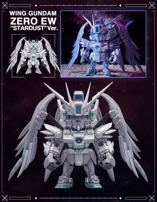 Gundam Wing: Endless Waltz QMSV Mini XXXG-00W0 Wing Gundam Zero EW