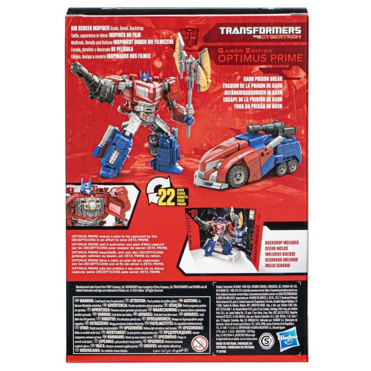 Transformers Studio Series Voyager Gamer Edition 03 Optimus Prime Gallery Image 11