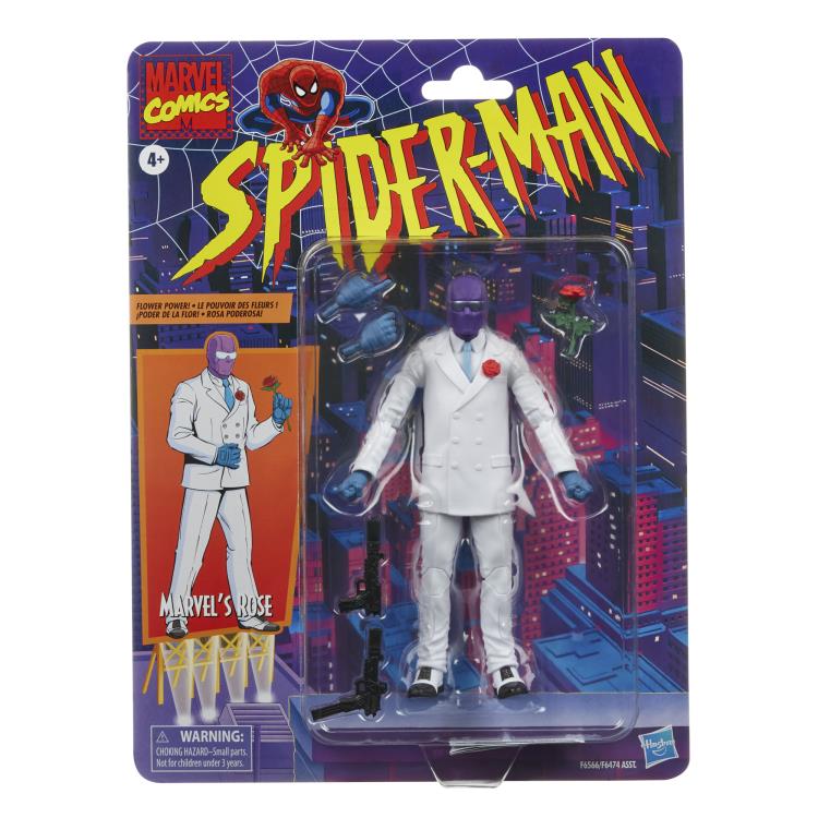 The Amazing Spider-Man Marvel Legends Retro Collection Marvel's Rose Action Figure Gallery Image 8